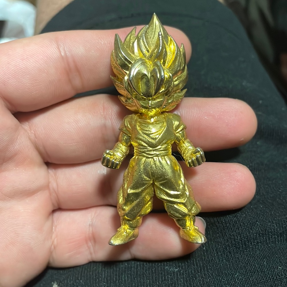 Gold super saiyan son goku gold